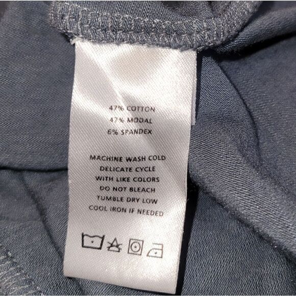 NWOT LILLA P JEWEL NECK SHIFT SHORT SLEEVW DRESS GREY Gray CHARCOAL S - Picture 13 of 13